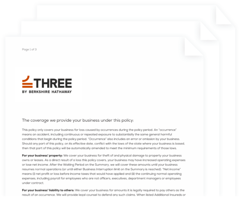 What do the three insurance numbers mean?